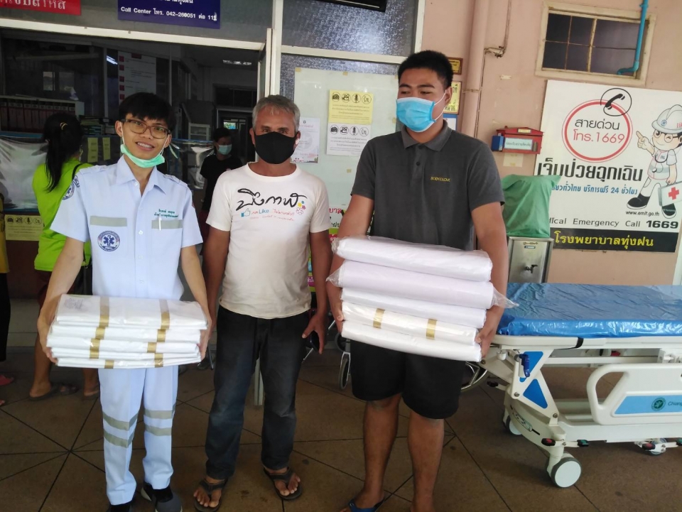 รับมอบบริจาคจากวัดป่าดานวิเวก อ.โซ่พิสัย จ.บึงกาฬ