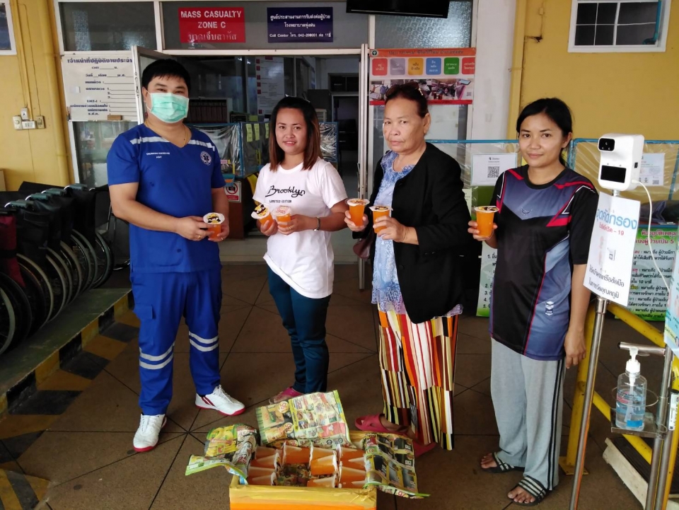 รับมอบของบริจาค จากคุณรุ่งมณีรัตน์ จันสีงาม และเพื่อนรุ่น 2532 และคณะ