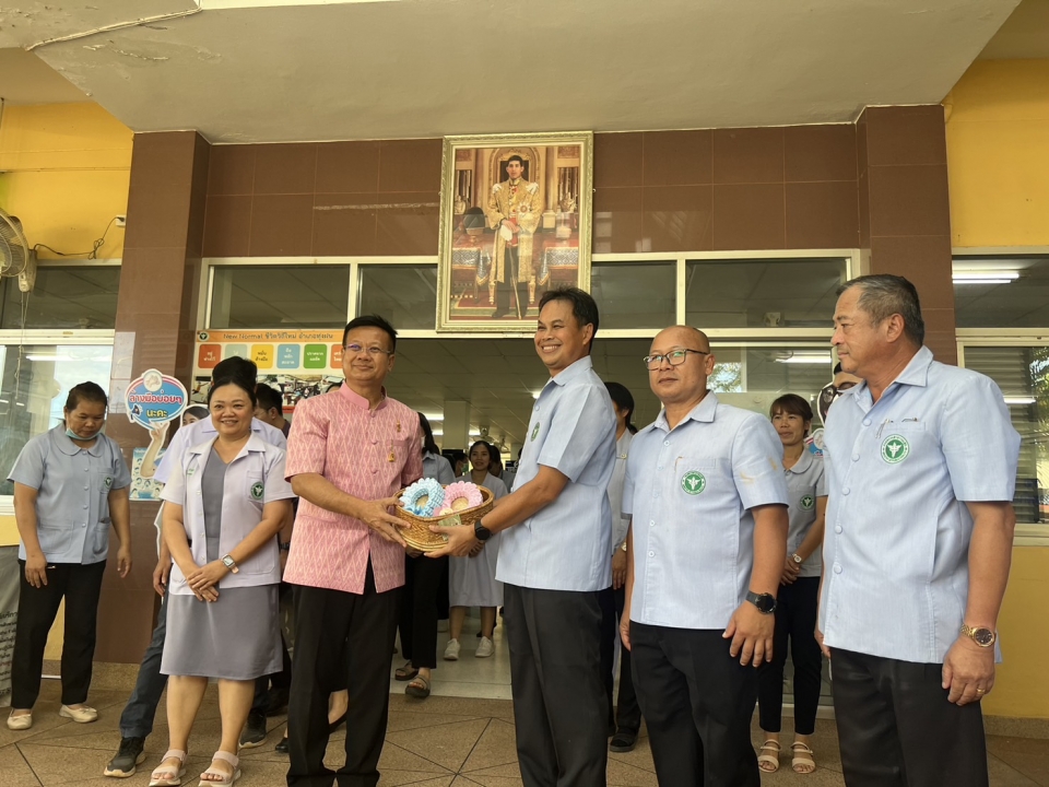 คณะนายแพทย์จังหวัดอุดรธานี ออกเยี่ยมเสริมพลังหน่วยบริการ รพ.ทุ่งฝนและรพ.สต.จำนวน 6 แห่ง